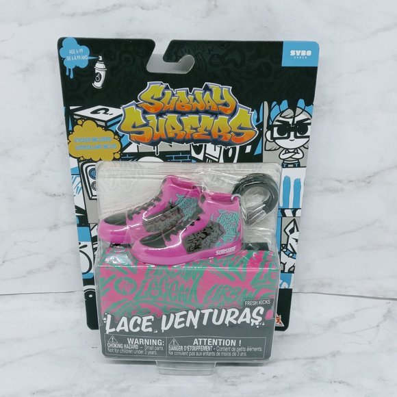 Subway Surfer Fresh Kick Mini Sneakers w/box & Keychain Variety - Picture 6 of 6